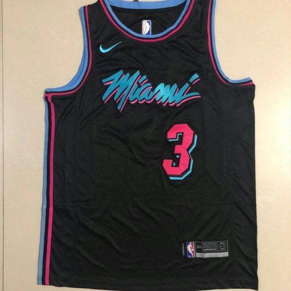 dwyane wade black city jersey